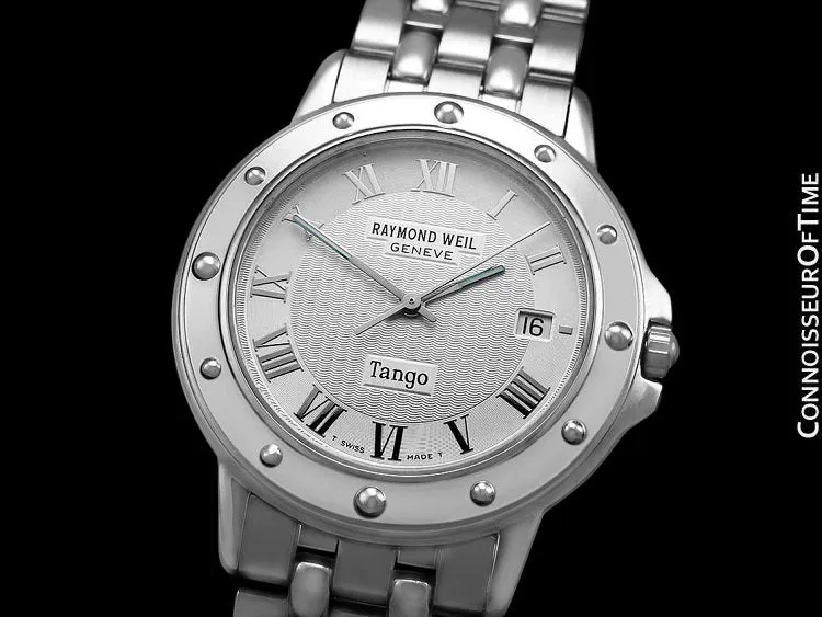 Raymond Weil Tango Mens Bracelet Watch, Ref. 5560 - Stainless Steel