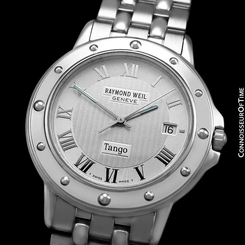 Raymond Weil Tango Mens Bracelet Watch, Ref. 5560 - Stainless Steel