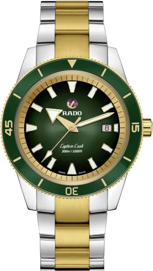 RD Watch Captain Cook AutoMTic Green Mens