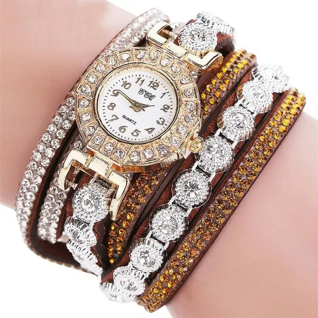 Rhinestone Watch Bracelet Watches