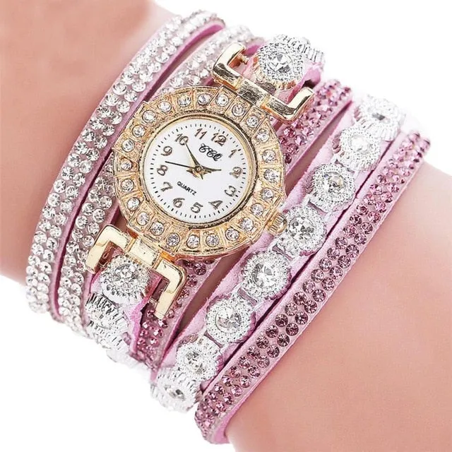 Rhinestone Watch Bracelet Watches