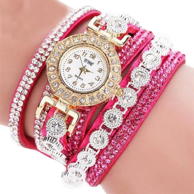 Rhinestone Watch Bracelet Watches