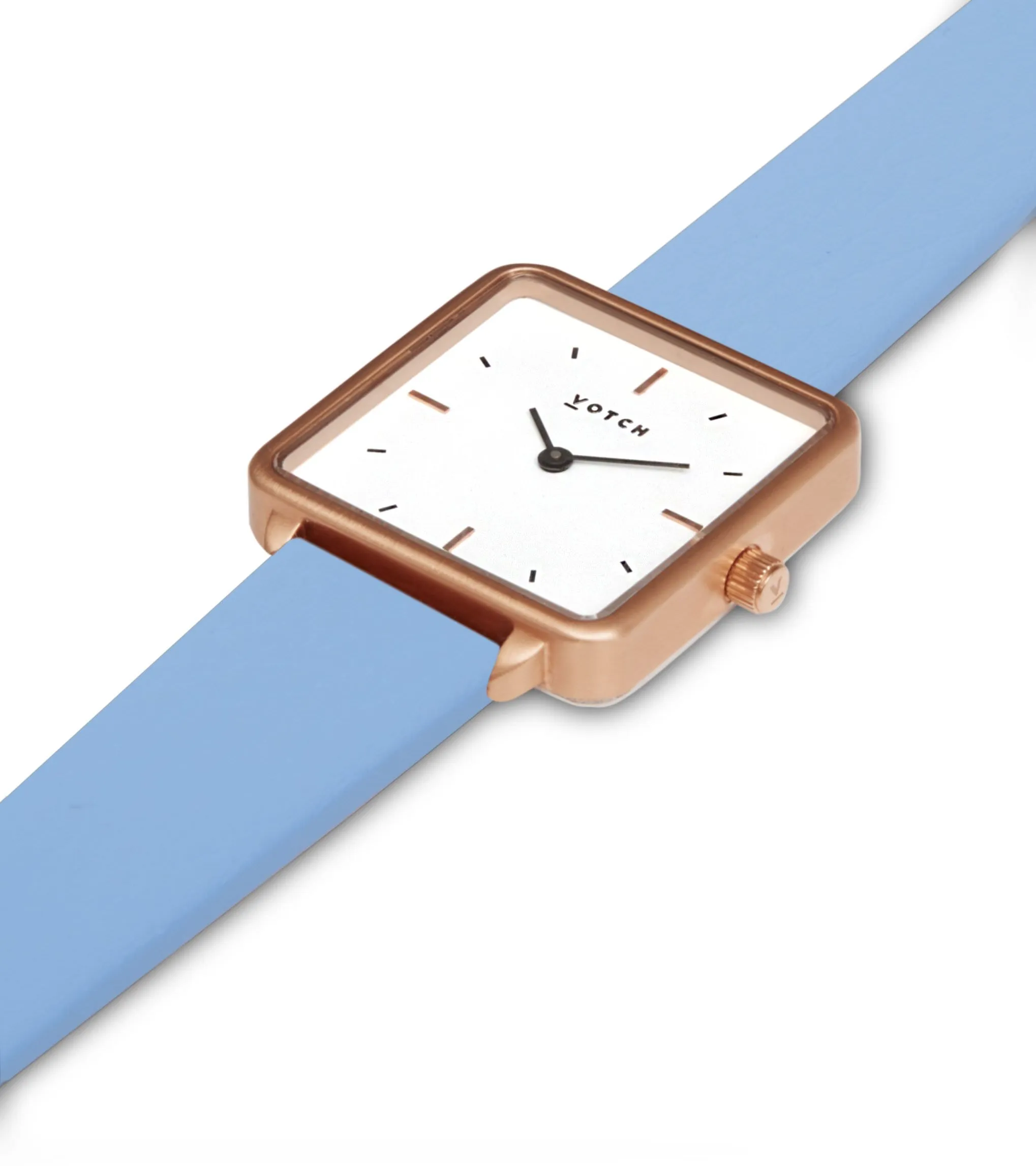 Rose Gold & Sky Blue Watch | Kindred