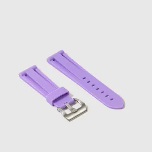 Rubber Strap for Panerai Luminor - Lavender Purple