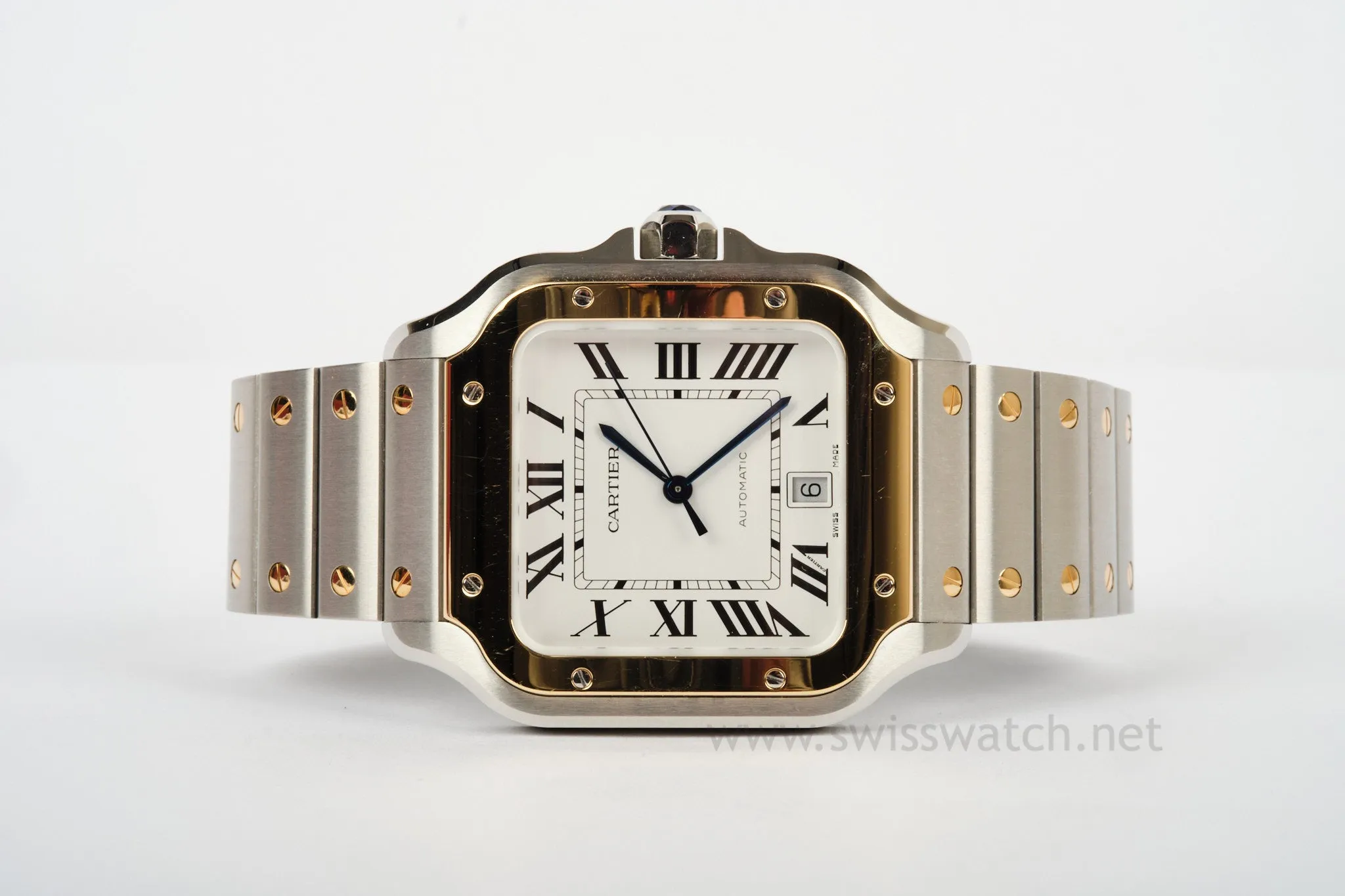 Santos De Cartier W2SA0009 Large Dial COMPLETE SET 06/2024