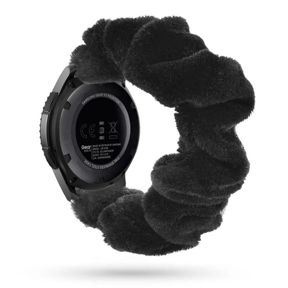 Scrunchie Strap Band For Samsung Galaxy watch 4/5/6/pro 46mm Gear S3 Frontier bracelet Huawei watch GT/2 42mm/active 2 20/22mm band