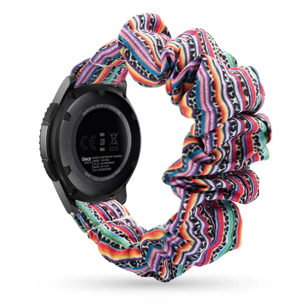 Scrunchie Strap Band For Samsung Galaxy watch 4/5/6/pro 46mm Gear S3 Frontier bracelet Huawei watch GT/2 42mm/active 2 20/22mm band