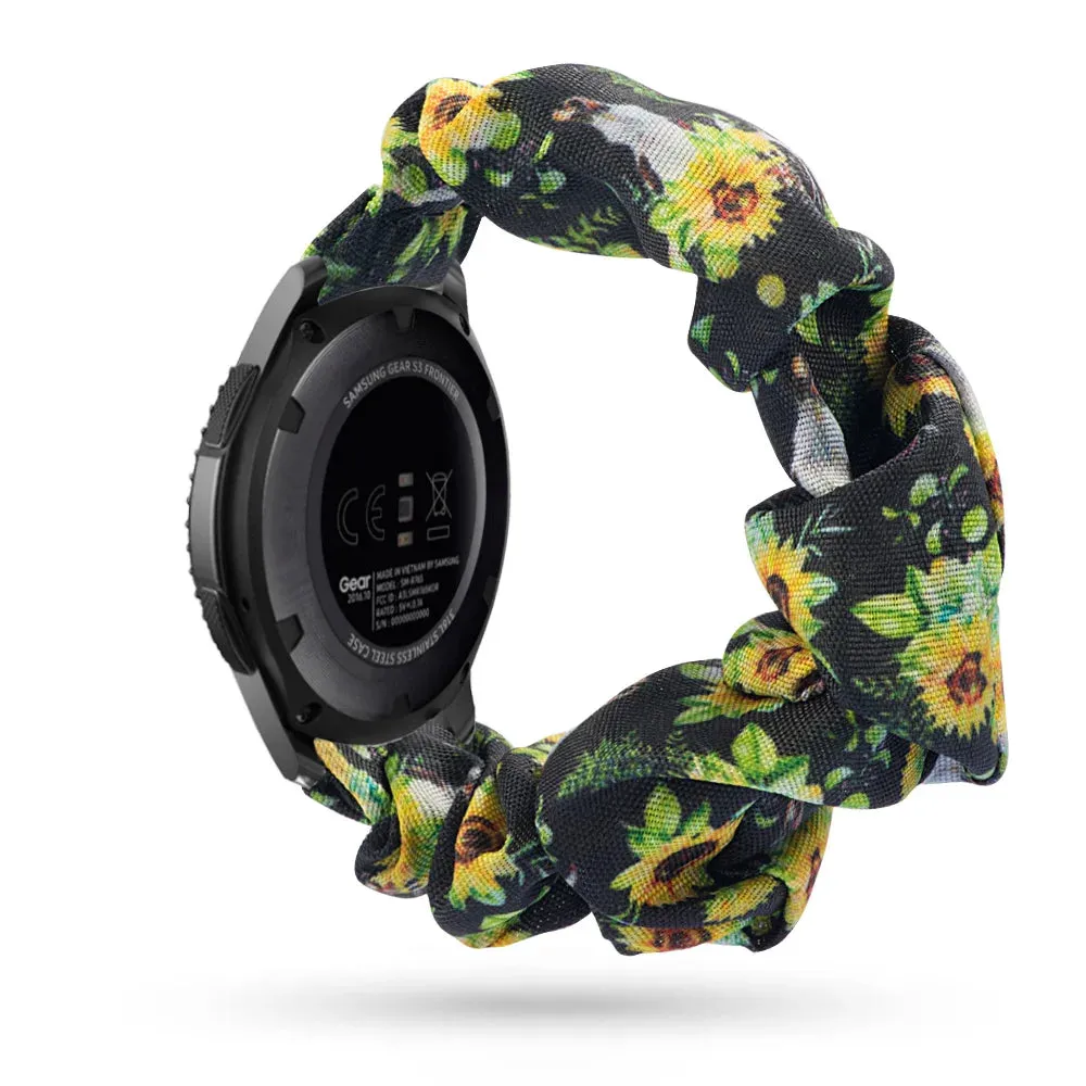 Scrunchie Strap Band For Samsung Galaxy watch 4/5/6/pro 46mm Gear S3 Frontier bracelet Huawei watch GT/2 42mm/active 2 20/22mm band