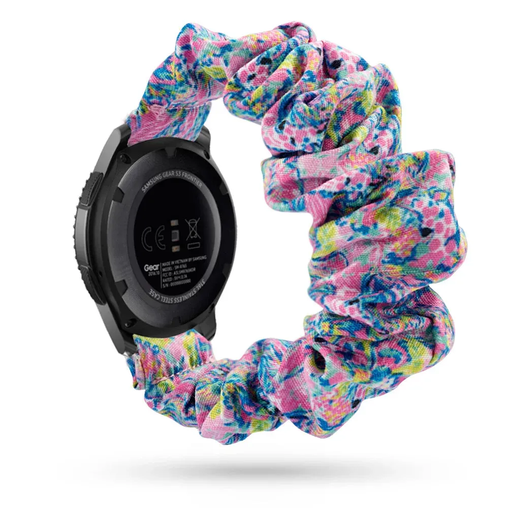 Scrunchie Strap Band For Samsung Galaxy watch 4/5/6/pro 46mm Gear S3 Frontier bracelet Huawei watch GT/2 42mm/active 2 20/22mm band