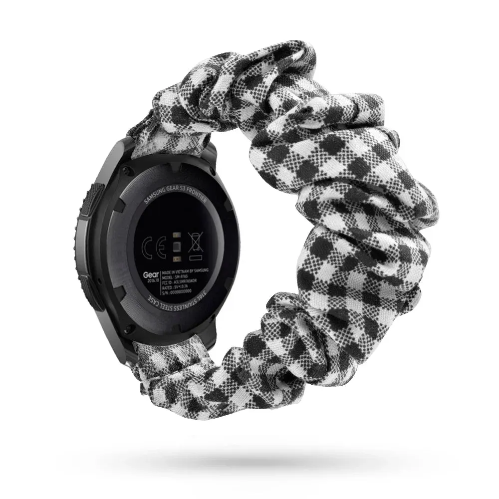 Scrunchie Strap Band For Samsung Galaxy watch 4/5/6/pro 46mm Gear S3 Frontier bracelet Huawei watch GT/2 42mm/active 2 20/22mm band