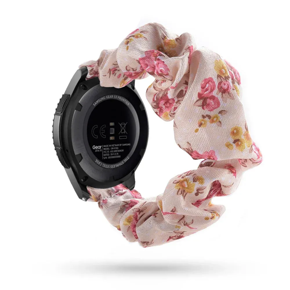 Scrunchie Strap Band For Samsung Galaxy watch 4/5/6/pro 46mm Gear S3 Frontier bracelet Huawei watch GT/2 42mm/active 2 20/22mm band