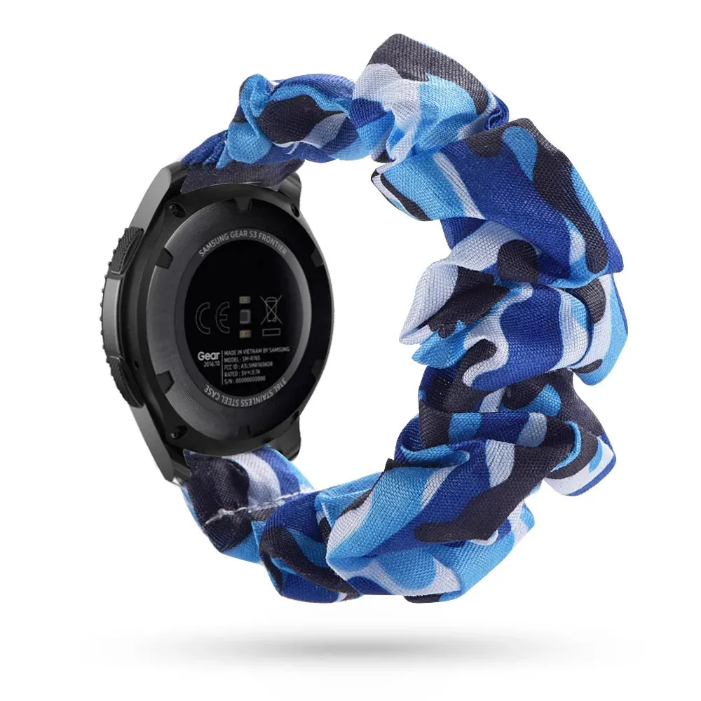 Scrunchie Strap Band For Samsung Galaxy watch 4/5/6/pro 46mm Gear S3 Frontier bracelet Huawei watch GT/2 42mm/active 2 20/22mm band