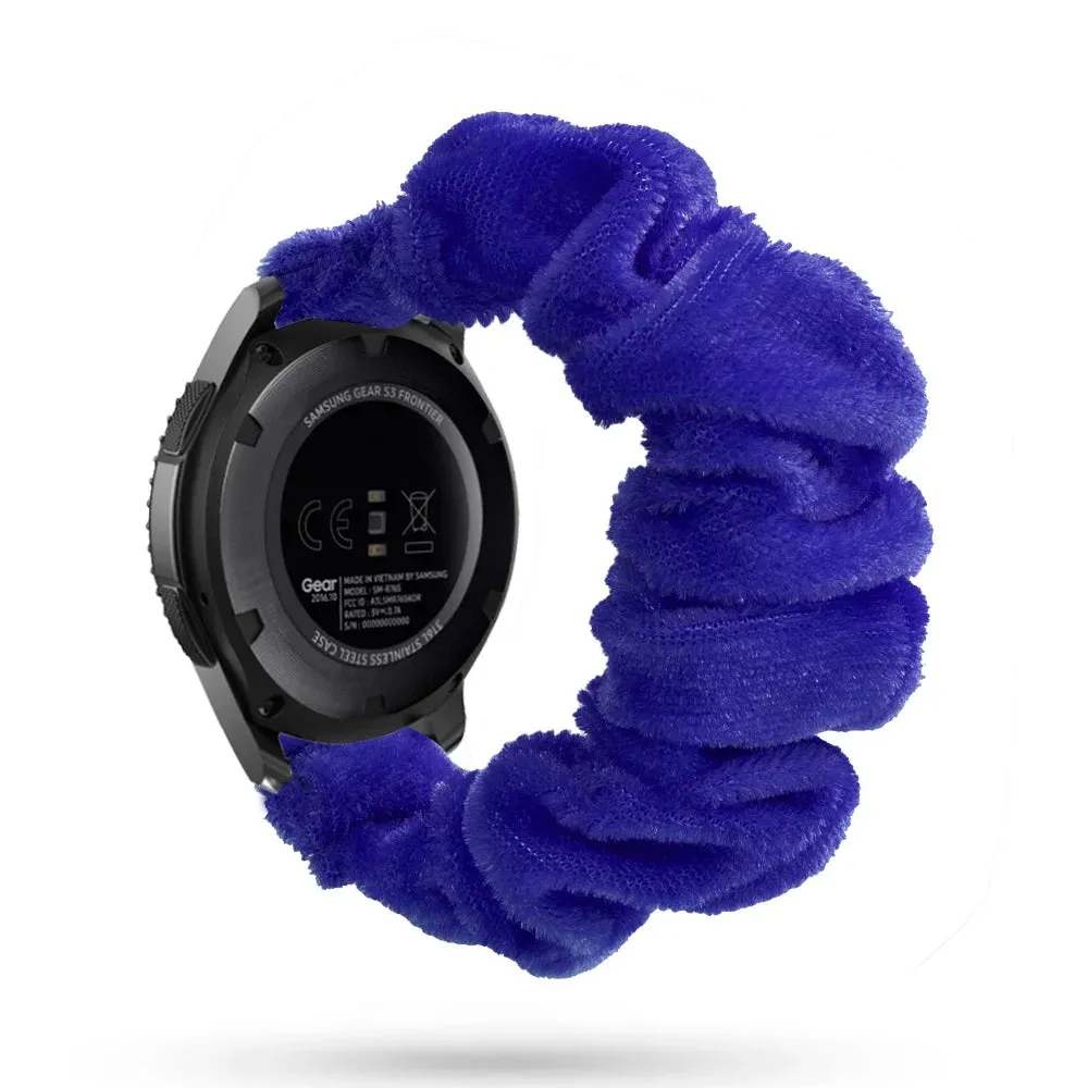 Scrunchie Strap Band For Samsung Galaxy watch 4/5/6/pro 46mm Gear S3 Frontier bracelet Huawei watch GT/2 42mm/active 2 20/22mm band