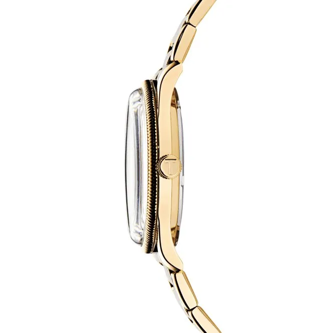 Ted Baker Leytonn Gold-Tone Gents Watch BKPLTS403