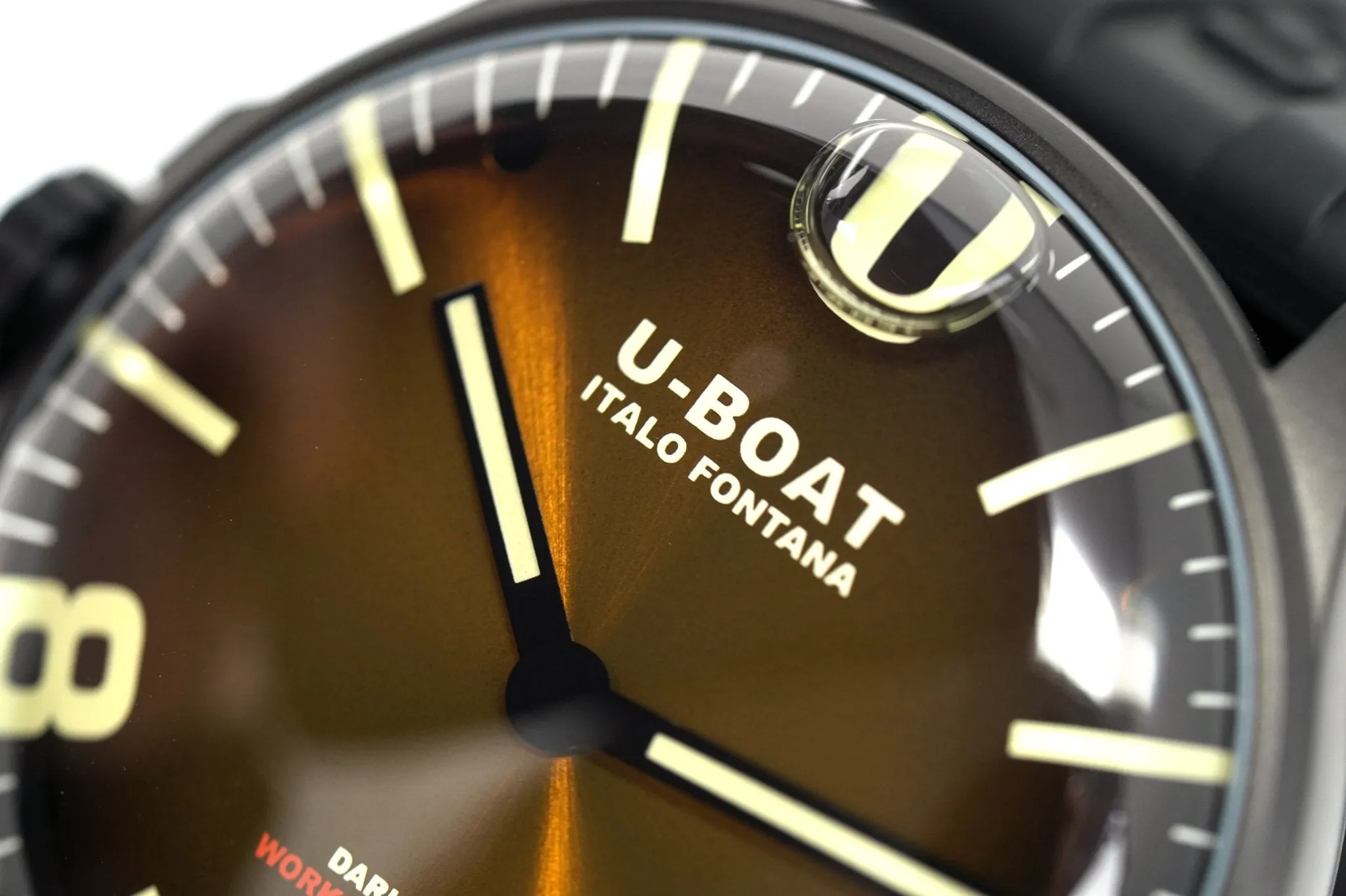 U-Boat Watch Darkmoon 44 Elegant Brown IP Black 8699/B