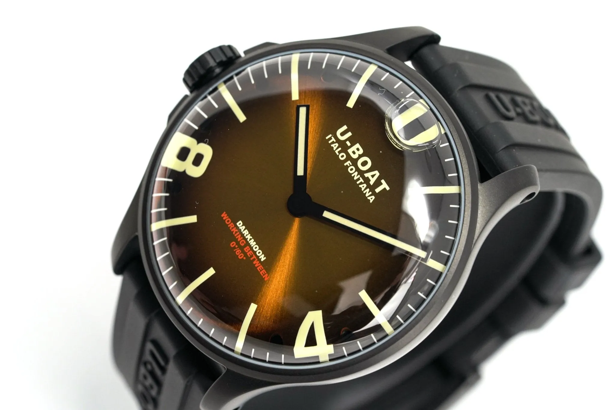 U-Boat Watch Darkmoon 44 Elegant Brown IP Black 8699/B