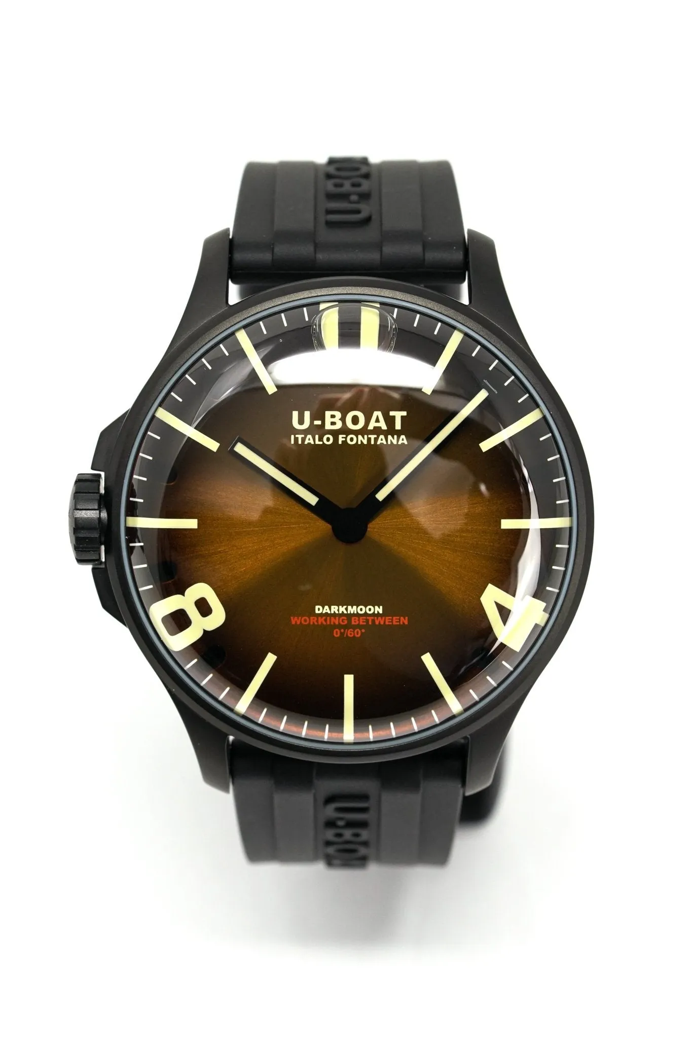 U-Boat Watch Darkmoon 44 Elegant Brown IP Black 8699/B