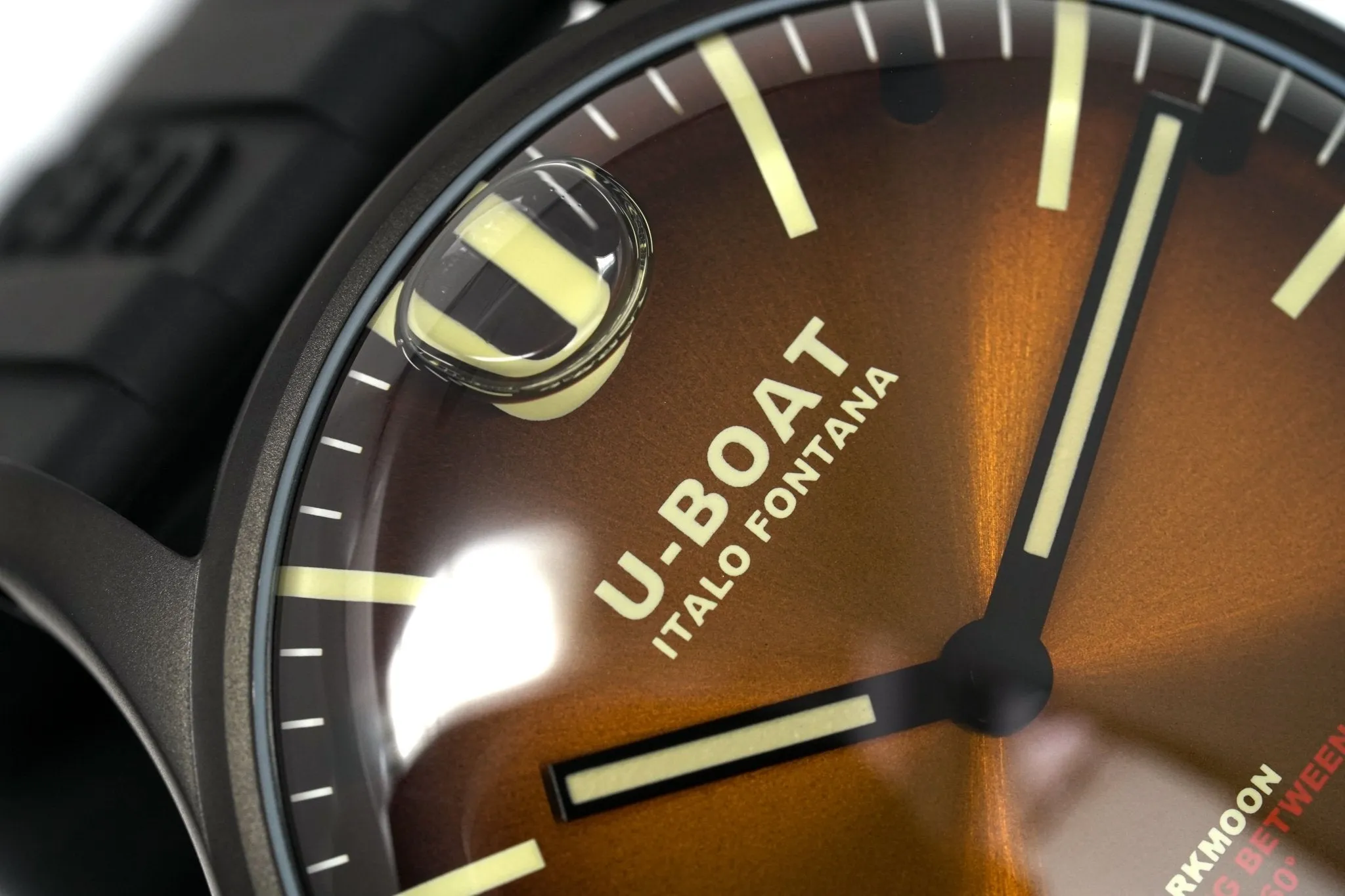 U-Boat Watch Darkmoon 44 Elegant Brown IP Black 8699/B