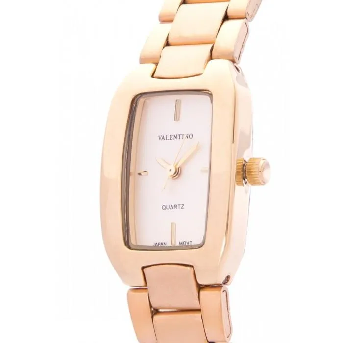 Valentino 20122019-GOLD DIAL GOLD STAINLESS STEEL STRAP Watch for Women