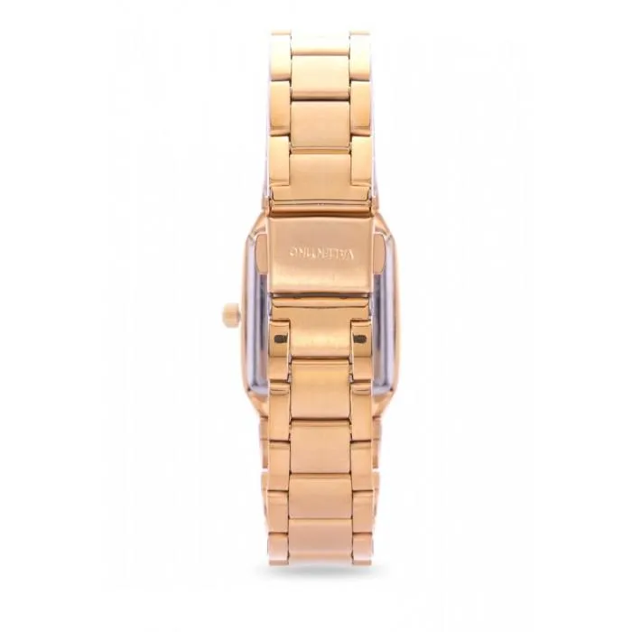 Valentino 20122019-GOLD DIAL GOLD STAINLESS STEEL STRAP Watch for Women