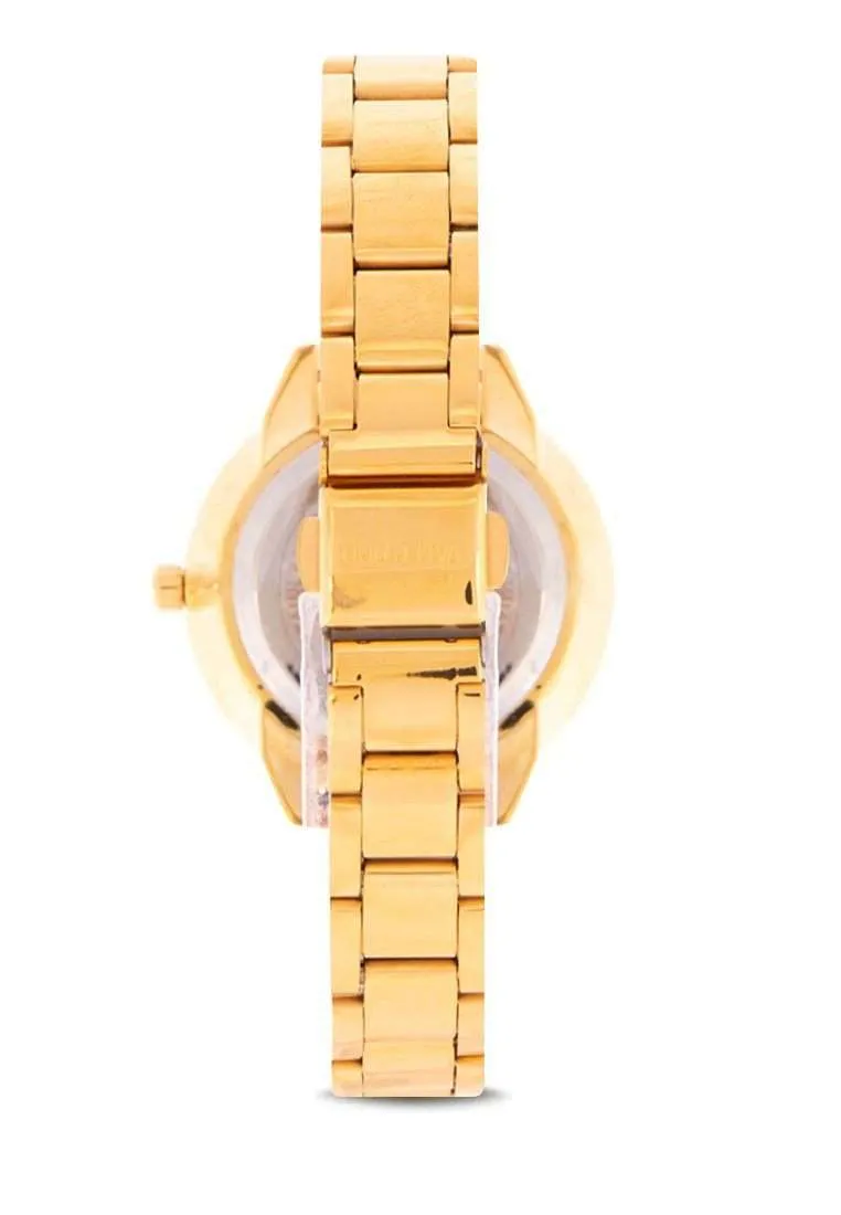 Valentino 20122172-GOLD DIAL Gold Stainless Steel Band Watch for Women