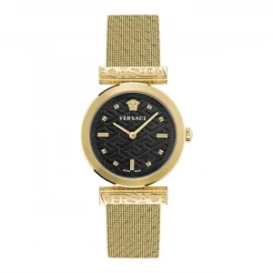 Versace Ladies Regalia Gold-Tone Watch VE6J00723