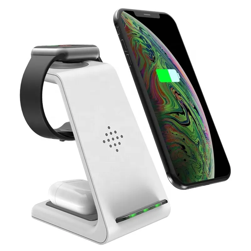 Wireless 3in1 Phone Charger Station for Samsung and iPhone's