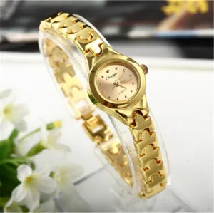 Women Bracelet Watch Mujer Golden Relojes Small Dial Quartz leisure Watch Popular Wristwatch Hour female ladies elegant watches