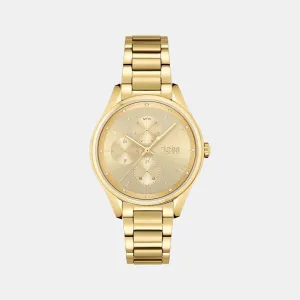 Women Gold Stainless Steel Chronograph Watch 1502584