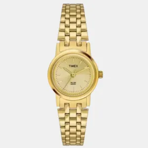 Women's Gold Analog Stainless Steel Watch B304