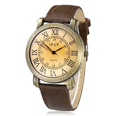 Women's Watch Vintage Roman Numerals Dial