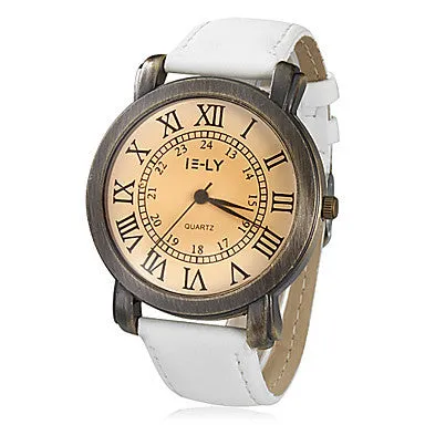 Women's Watch Vintage Roman Numerals Dial