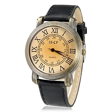 Women's Watch Vintage Roman Numerals Dial